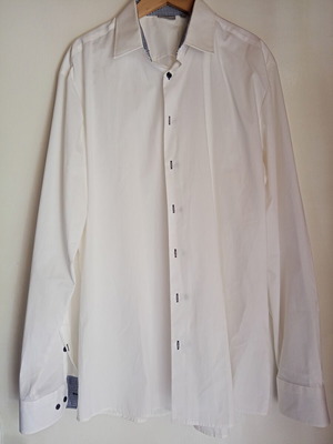 Men's cotton shirt XL like new, white