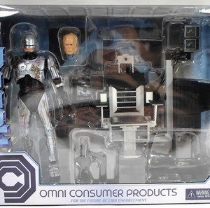 NECA 2021 ULTIMATE BATTLE-DAMAGED ROBOCOP w/ CHAIR 7" ACTION FIGURE SET SEALED