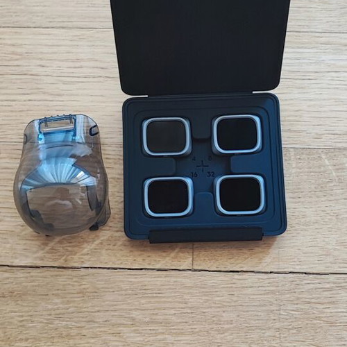 DJI ND filters and gimbal cover like new
