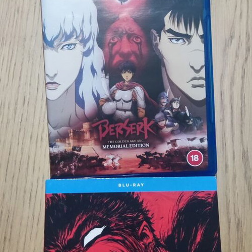 Berserk Blu-Ray like new, fantasy with English subtitles