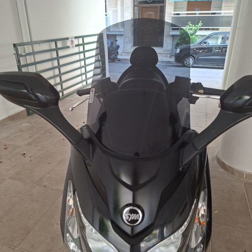 Sym GTS 300i EVO scooter, black, automatic