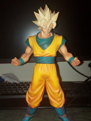 Dragonball Goku Super Saiyan Exclusive φιγούρα σαν καινούργιο, 25 εκ