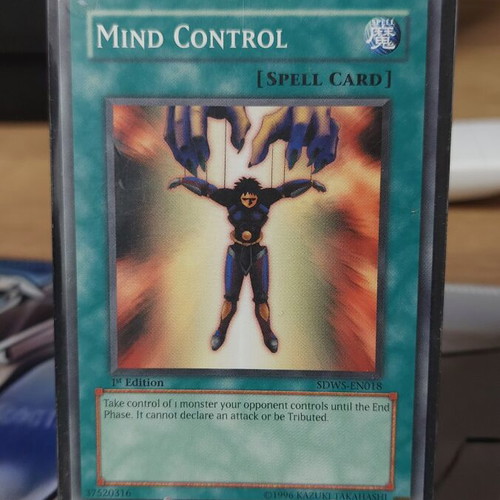 Mind Control 1st Edition card new