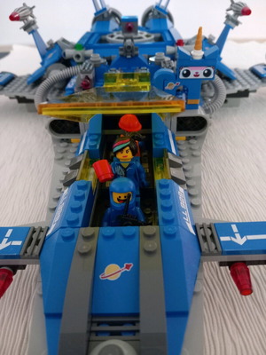 Lego 70816 used, complete build with small missing black piece