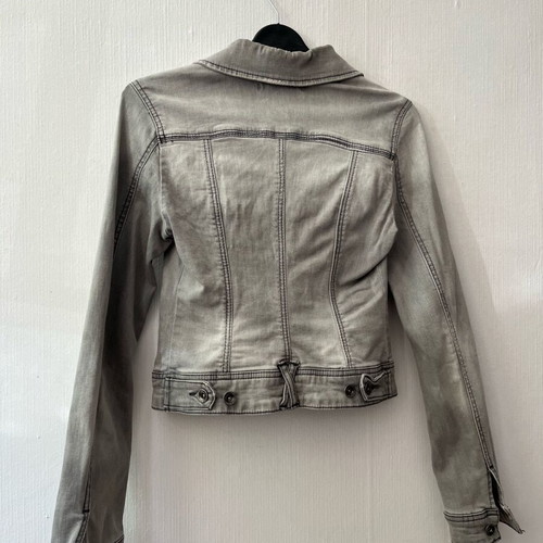 Stradivarius jacket used, gray, size S