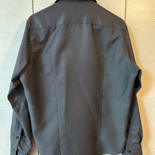 Men's gray dress shirt like new, size L