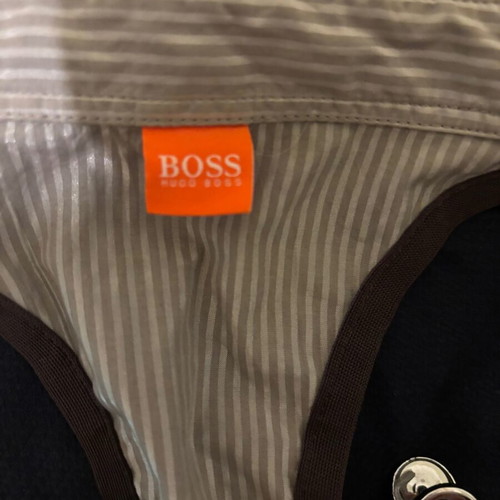 Boss authentic sleeveless shirt new, size M