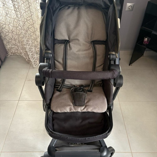 CAM Trio System 3 in 1 stroller, egg car seat and carrycot used