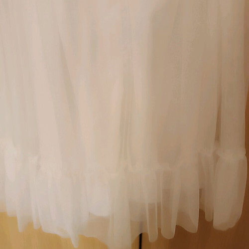 Children's dress white like new for ages 8-10