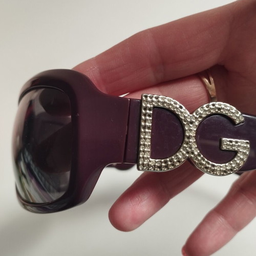 Dolce & Gabbana women's sunglasses used, dark purple
