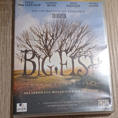 Big Fish DVD like new, Tim Burton