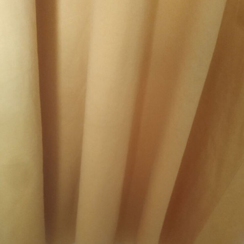 Mango long cotton dress XL new, orange