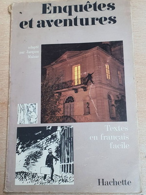 "Enquêtes et aventures" του Jacques Malzac, αναγνωστικό γαλλικών