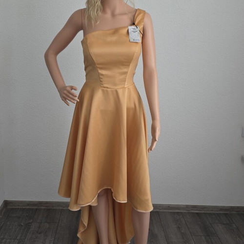 Official dress for occasions new, gold, size M
