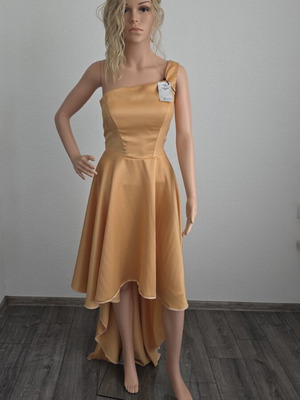 Official dress for occasions new, gold, size M