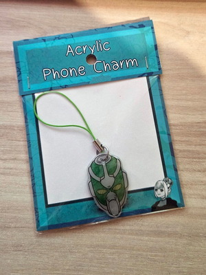 JoJo's Bizarre Adventure Hierophant Green Handmade Phone Charm