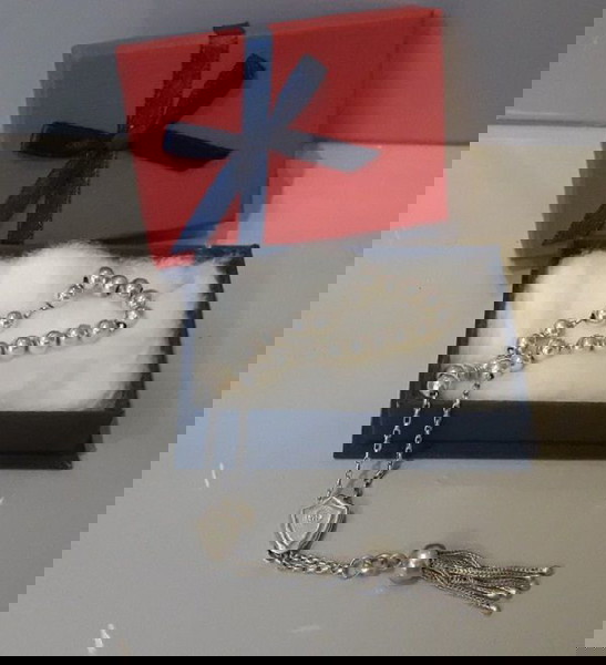 Κομπολόι ασημένιο