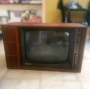 vintage 70 years old Tv