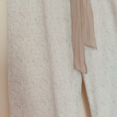 Oysho cotton spring pajama size S beige like new