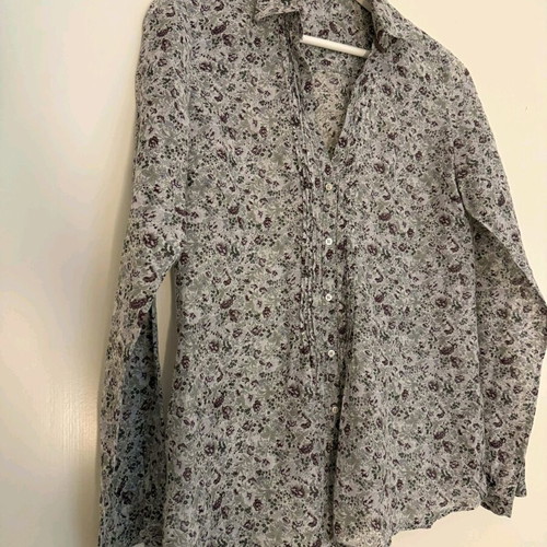 Massimo Dutti women's shirt like new with floral pattern