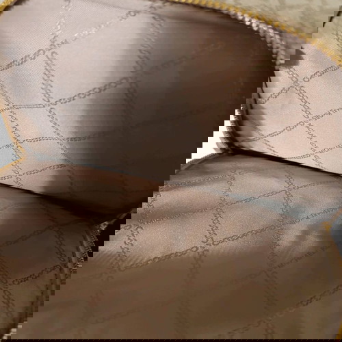 Michael Kors Rhea Zip Πλάτης καινούργιο, vanilla μπεζ και χρυσαφί