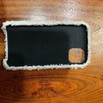 iPhone 11 case with fleece