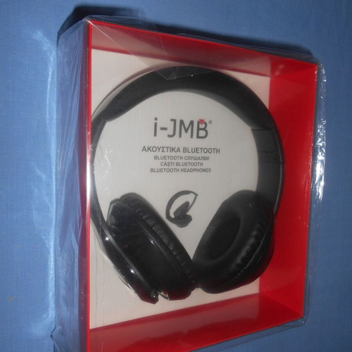 Bluetooth Foldable Headphones I-JMB New Black