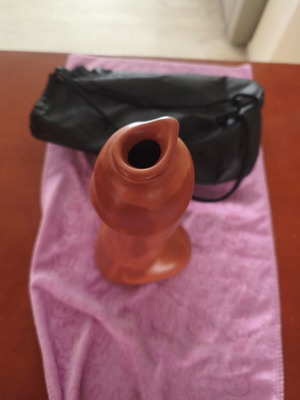 Terracotta wine pitcher inspired by ancient Greek Roman ceramics, new