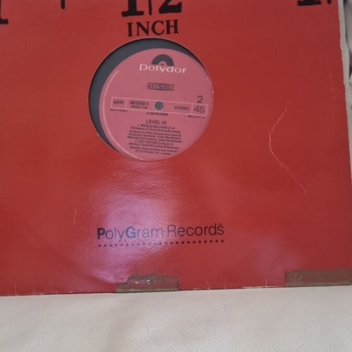 Polydor vinyl maxi single used