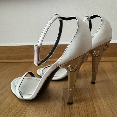 Versus by Versace high heels used No 40 with Lion Head heel