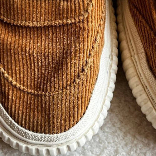 Zara brown corduroy sneakers, size 36