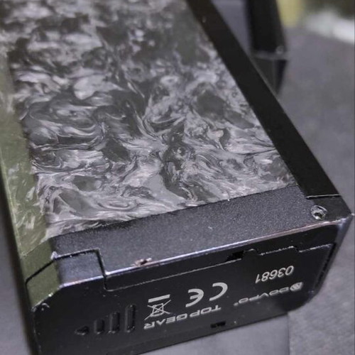 Top Gear DNA 250C 200W από την Dovpo ΚΑΡΒΟΝ ΜΑΥΡΟ Αλουμινίου + αυθεντικό ανθρακονήμα