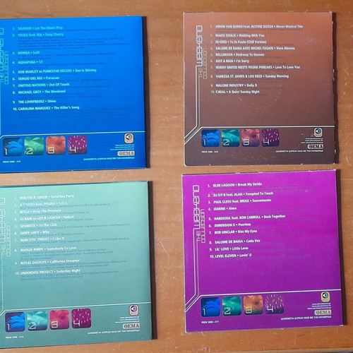 The Weekend Collection 4cd with case new, electronic