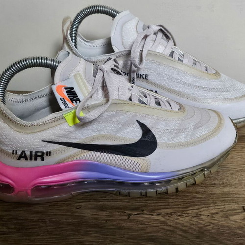 Nike Serena Williams x Off-White x Air Max 97 OG Queen sneakers like new, women's multicolor