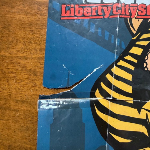Αφίσα Grand Theft Auto Liberty City Stories μεταχειρισμένη, διπλής όψεως