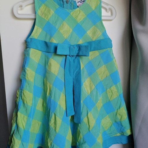 Piccolo Mondo dress for 2-year-old girl like new, made in Greece