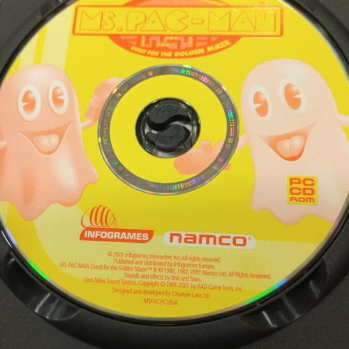 Ms. Pac-Man PC CD-ROM καινούργιο κομπλέ