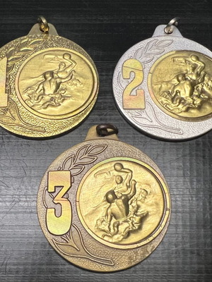 Swimming medals like new, complete set from 2000s