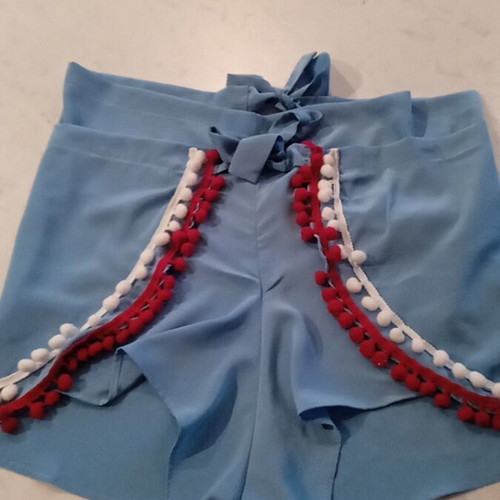 Athena P Gerard women's shorts like new, blue and red, size S/M