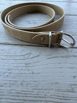 Lacoste beige belt like new, size 100