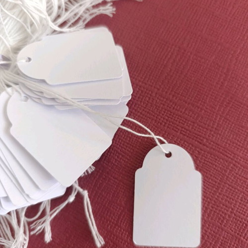 Hanging tags new, pack of 100 pieces