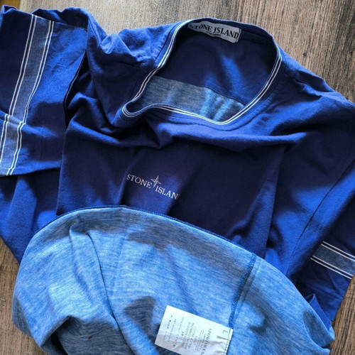 Stone Island t-shirt like new, blue, size L