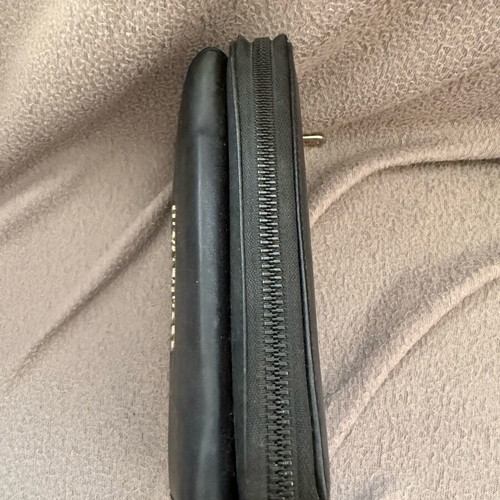 Michael Kors large trifold wallet like new, black