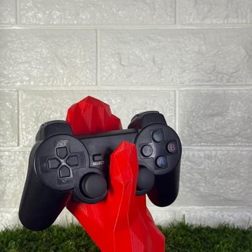 Controller stand new, decorative 3d printed hand