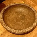 Vintage χειροποίητο σετ κεραμικών terracotta από τη Φλωρεντία σαν καινούργιο