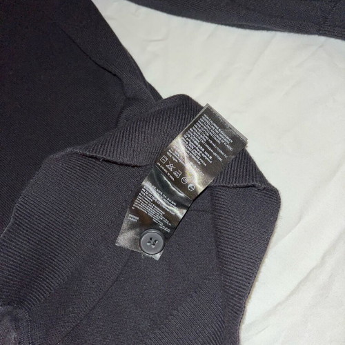 H&M V-neck cardigan, size M, black