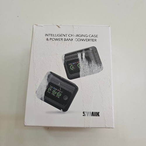 Symik Dual Charger 27W PD for Insta360 X5 with LCD Display and Battery Case