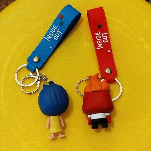 Inside Out keychains new, set of 2