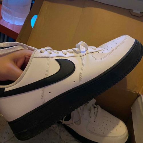 Nike Air Force 1 White Black new, size 46