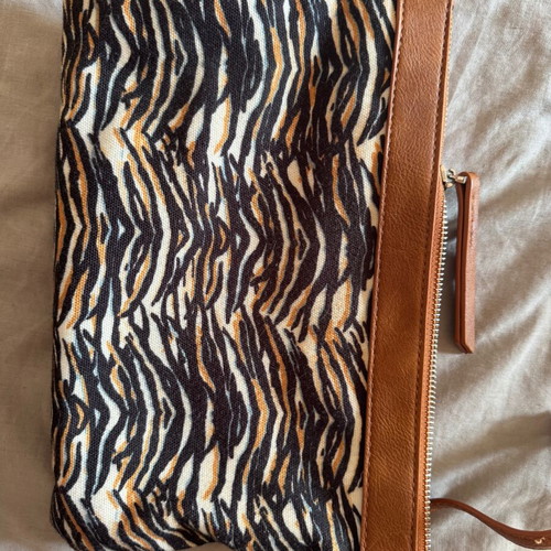 Pepe Jeans shoulder bag used, brown leather shopper